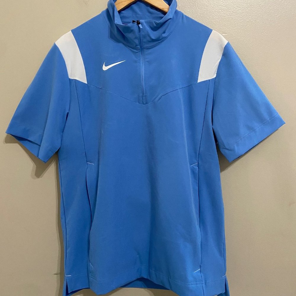 Nike Football Coach Performance Sideline Jacket Carolina Blue DJ5113-448 NEW